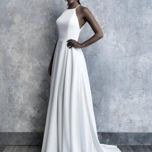 Madison James Elegant White Wedding Dress
